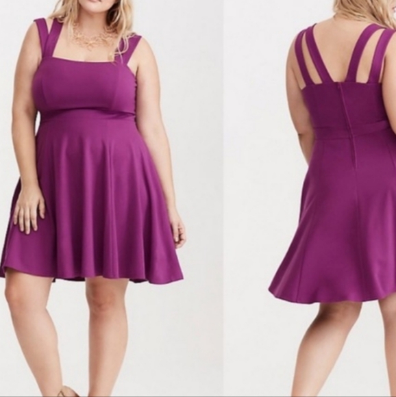 Magenta dress from Torrid. Size 14. - Picture 2 of 2